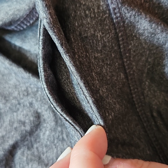 Dark Gray Melange Athletic Works Leggings - Picture 5 of 5